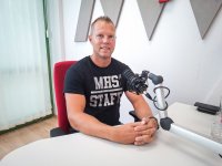 Stúdiónk vendége volt Laczó Szabolcs. Fotó: Dinya Magdolna